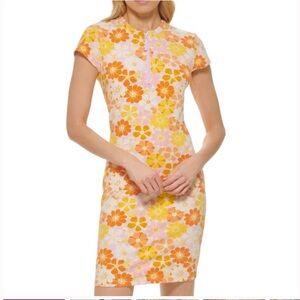 Marc New York Bright Floral Workout Dress S EUC PICKLEBALL TENNIS
